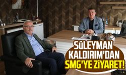 Süleyman Kaldırım'dan SMG'ye ziyaret!