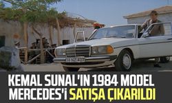 Kemal Sunal'ın 1984 model Mercedes'i satışa çıkarıldı