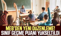 MEB'den yeni düzenlemeler! Sınıf geçme puanı yükseltildi