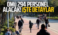 OMÜ 294 personel alacak! İşte detaylar