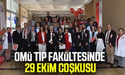 OMÜ Tıp Fakültesinde 29 Ekim coşkusu