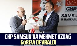 CHP Samsun'da Mehmet Özdağ görevi devraldı