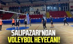 Salıpazarı'ndan voleybol heyecanı!