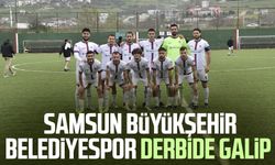 Samsun Büyükşehir Belediyespor derbide galip