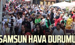Samsun hava durumu 1 Nisan Çarşamba