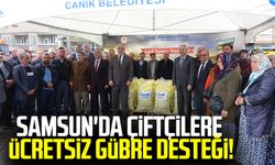 Samsun'da çiftçilere ücretsiz gübre desteği!