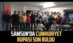 Samsun'da Cumhuriyet kupası son buldu 