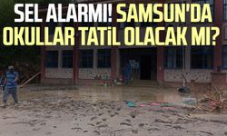 Sel alarmı! Samsun'da okullar tatil olacak mı? 3 Ekim Salı Samsun'da okul var mı?
