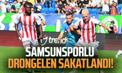 Samsunsporlu Drongelen sakatlandı!