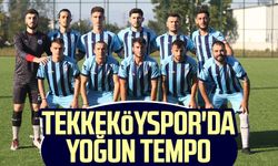 Tekkeköyspor'da yoğun tempo