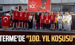 Terme'de "100. Yıl Koşusu"