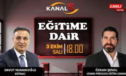 Davut Numanoğlu ile Eğitime Dair 3 Ekim Salı Kanal S'de