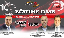 Davut Numanoğlu ile Eğitime Dair 24 Ekim Salı Kanal S'de