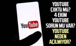 YouTube çöktü mü? 4 Ekim YouTube sorun mu var? YouTube neden açılmıyor?