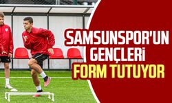 Samsunspor'un gençleri form tutuyor
