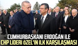 Tüm bakışlar üzerindeydi! Cumhurbaşkanı Erdoğan ile CHP lideri Özel'in ilk karşılaşması