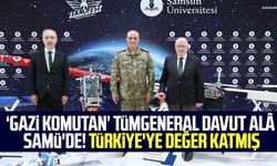 'Gazi Komutan' Tümgeneral Davut Alâ SAMÜ'de! Türkiye'ye değer katmış