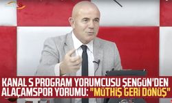 Kanal S program yorumcusu Hasan Şengün'den Alaçamspor yorumu: "Müthiş geri dönüş"