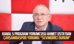 Kanal S program yorumcusu Ahmet Usta'dan Çarşambaspor yorumu: "Sevindirici durum"