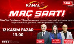 Pendikspor - Samsunspor maç heyecanı Maç Saati ile Kanal S ekranlarında