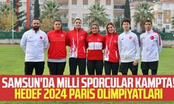 Samsun'da milli sporcular kampta! Hedef 2024 Paris Olimpiyatları 