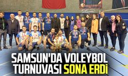 Samsun'da voleybol turnuvası sona erdi