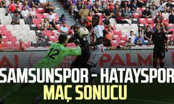 Samsunspor - Hatayspor maç sonucu