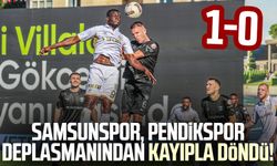Samsunspor, Pendikspor deplasmanından kayıpla döndü! (Pendikspor - Samsunspor maç sonucu)