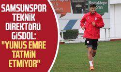 Samsunspor Teknik Direktörü Markus Gisdol: "Yunus Emre tatmin etmiyor"