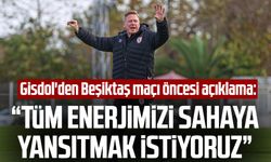 Samsunspor Teknik Direktörü Markus Gisdol'den Beşiktaş maçı öncesi açıklama: Tüm enerjimizi sahaya yansıtmak istiyoruz
