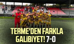 Termespor, Vezirköprü Belediyespor'u 7-0 mağlup etti