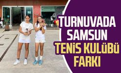 Turnuvada Samsun Tenis Kulübü farkı 