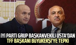 İYİ Parti Grup Başkanvekili Erhan Usta'dan TFF Başkanı Büyükekşi'ye tepki