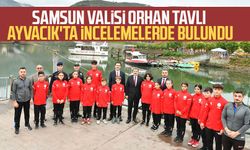 Samsun Valisi Orhan Tavlı Ayvacık'ta incelemelerde bulundu
