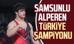 Samsunlu Alperen Türkiye şampiyonu