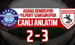 Adana Demirspor - Samsunspor maçı canlı anlatımı