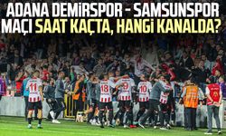 Adana Demirspor - Samsunspor maçı saat kaçta, hangi kanalda?