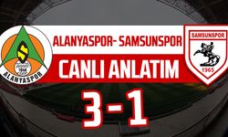 Corendon Alanyaspor - Yılport Samsunspor maçı canlı anlatımı