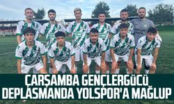 Çarşamba Gençlergücü deplasmanda Yolspor'a mağlup