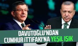 Gelecek Partisi Genel Başkanı Ahmet Davutoğlu Cumhur İttifakı'na yeşil ışık yaktı