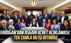 Erdoğan’dan asgari ücret açıklaması: Tek zamla bu işi bitiririz