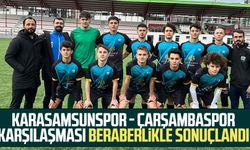 Karasamsunspor - Çarşambaspor karşılaşması beraberlikle sonuçlandı 