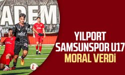 Yılport Samsunspor U17 moral verdi 