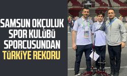 Samsun Okçuluk Spor Kulübü sporcusundan Türkiye rekoru  