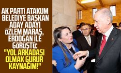 AK Parti Atakum Belediye Başkan aday adayı Özlem Maraş, Erdoğan ile görüştü: "Yol arkadaşı olmak gurur kaynağım!"