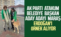 AK Parti Atakum Belediye Başkan Aday Adayı Özlem Maraş, Erdoğan'ı örnek alıyor
