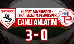 Yılport Samsunspor - Tokat Belediye Plevnespor maçı canlı anlatımı