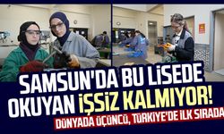 Samsun'da bu lisede okuyan işsiz kalmıyor! Türkiye'de ilk sırada