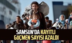 Samsun'da kayıtlı göçmen sayısı azaldı