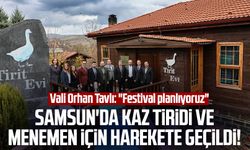 Samsun'da kaz tiridi ve menemen için harekete geçildi! Vali Orhan Tavlı: "Festival planlıyoruz"